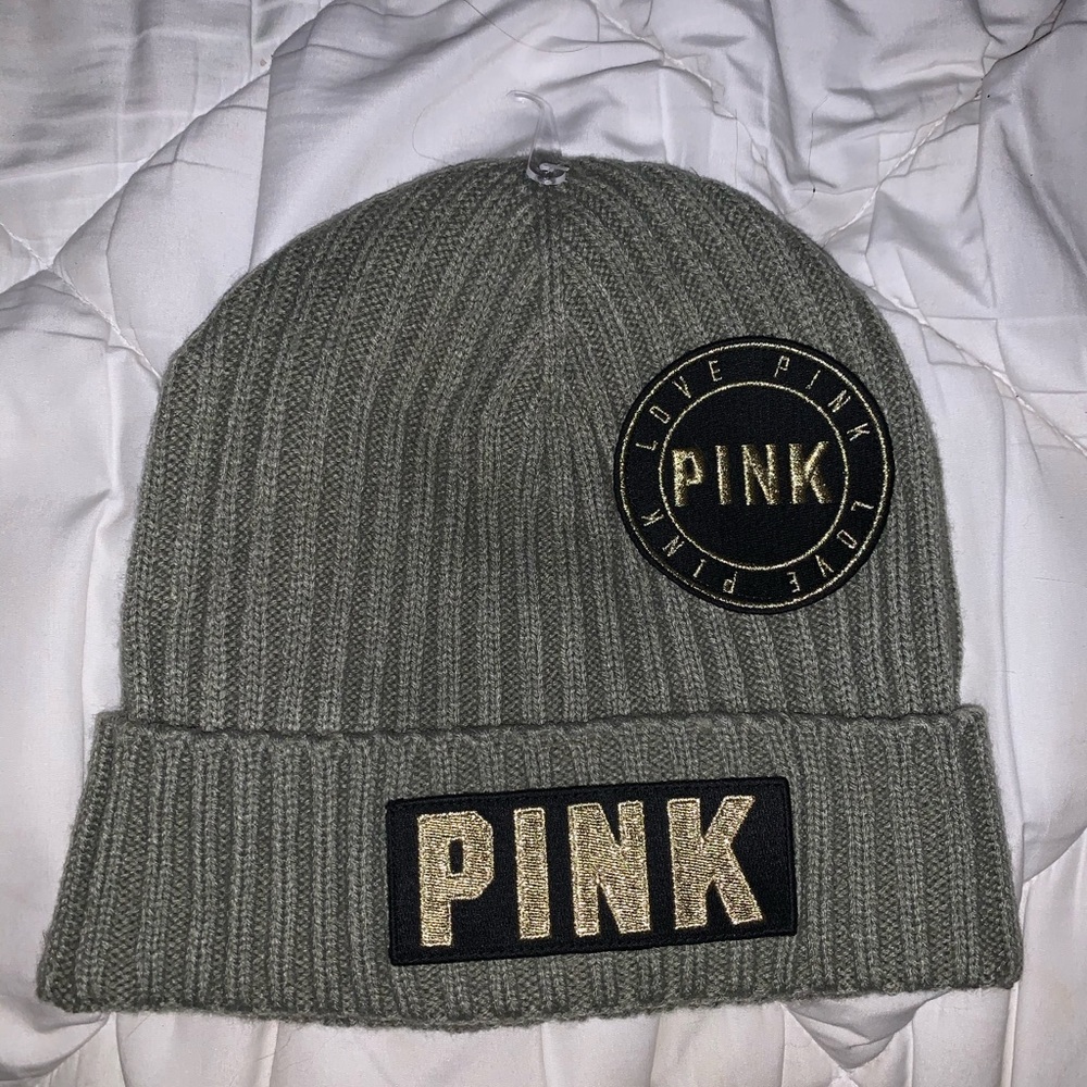 PINK beanie NWOT
